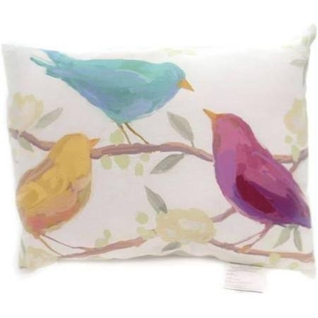 MANUAL WOODWORKERS & WEAVERS Manual Woodworkers & Weavers SHXBSG 24 x 18 in. Birdsong Indoor & Outdoor Throw Pillow SHXBSG